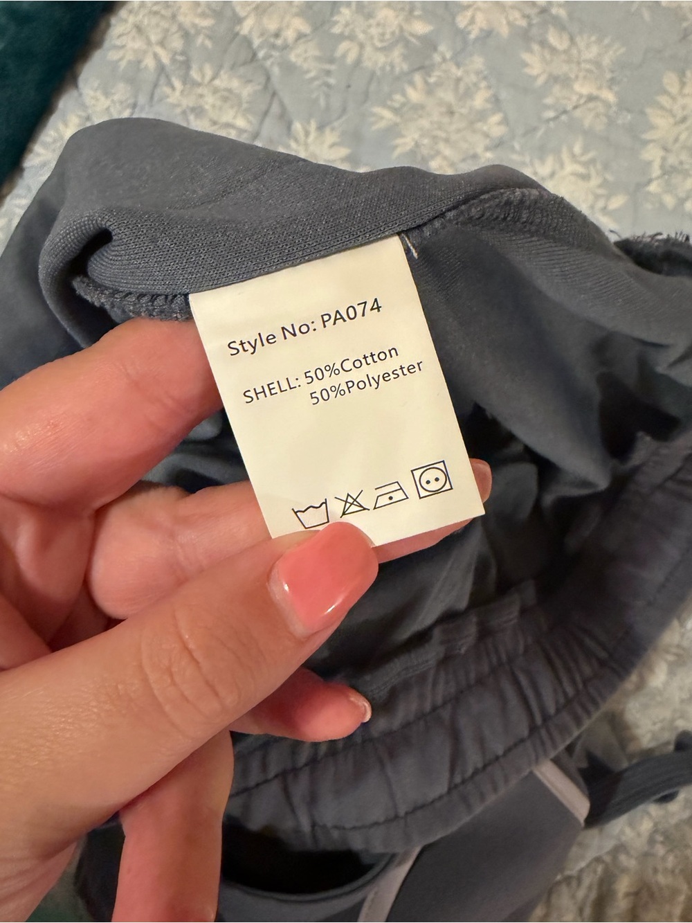 NWT Blue Athleisure Pants - Picture 7 of 7